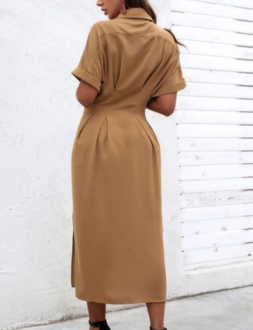 Rochie midi Shein, maro