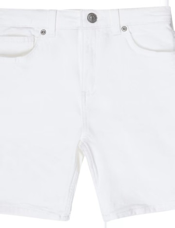 Pantaloni scurți de blugi River Island, alb