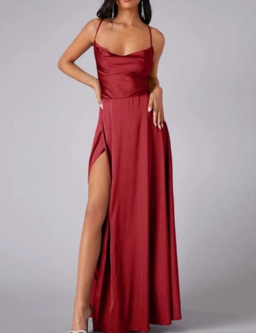Rochie maxi Shein, roșu