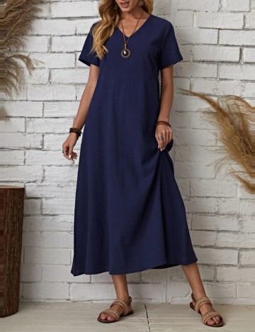 Rochie midi Shein, albastru