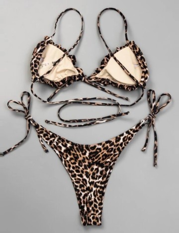 Costum de baie Shein, mix culori