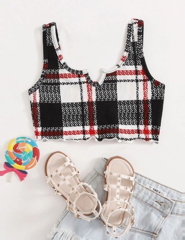 Top Shein, mix culori