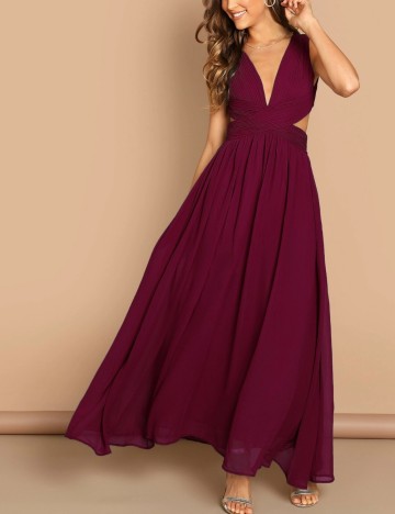 Rochie de seară Shein, vișiniu