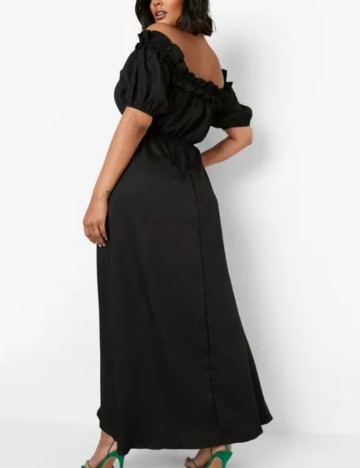 Rochie maxi Boohoo, negru