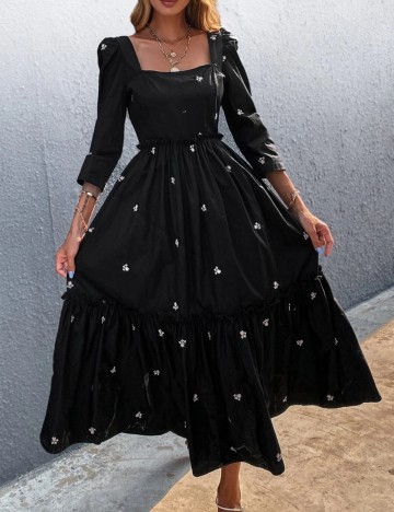 Rochie midi Shein, negru
