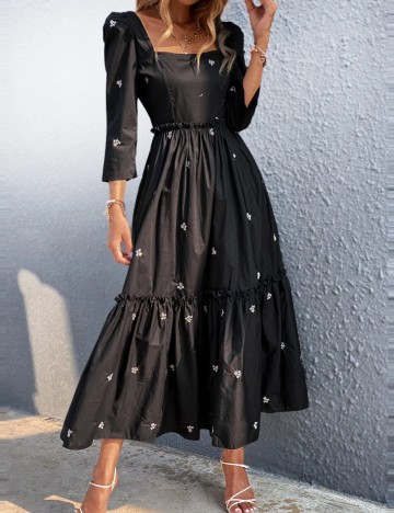 Rochie midi Shein, negru