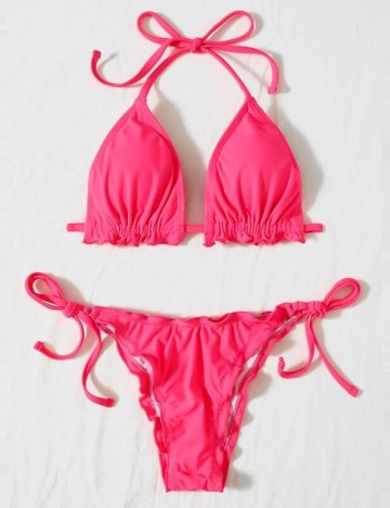 Costum de baie Shein, roz