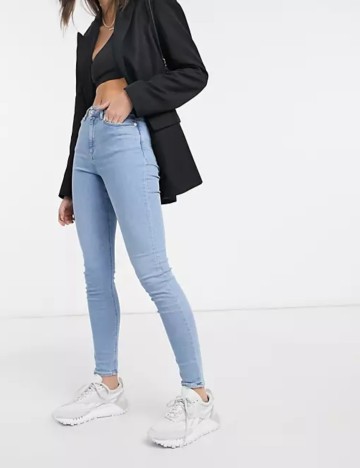 Jeans ASOS, albastru