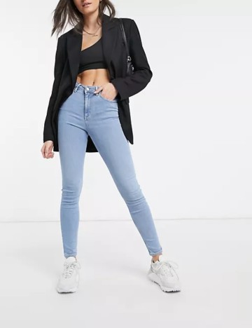 Jeans ASOS, albastru