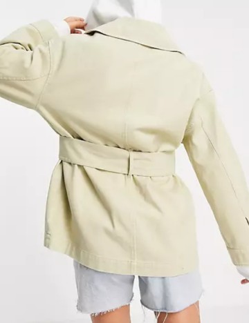 Jachetă De Blugi ASOS, crem