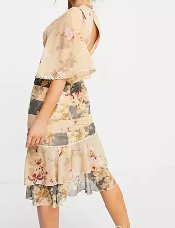 Rochie maxi ASOS, mix culori