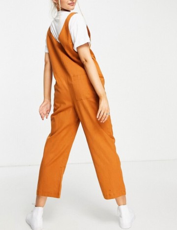 Salopetă lungă ASOS, maro