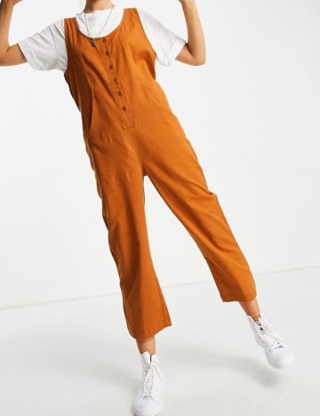 Salopetă lungă ASOS, maro