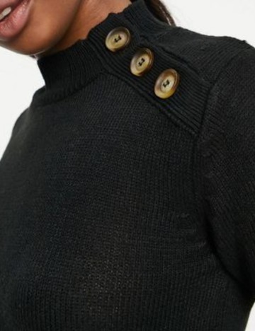 Rochie mini BRAVE SOUL, negru