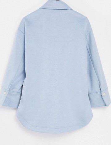 Jachetă Mango, albastru
