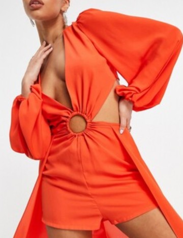 Salopetă ASOS, portocaliu