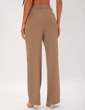 Pantaloni Office Shein, maro