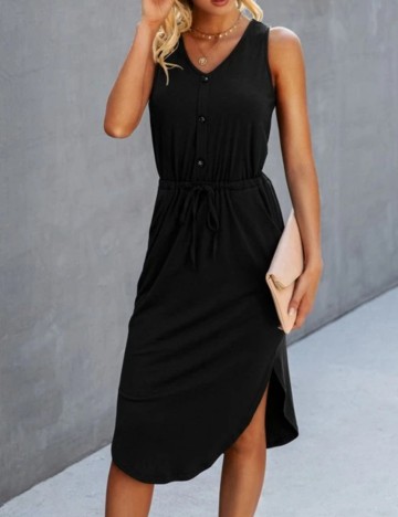 Rochie midi Shein, negru