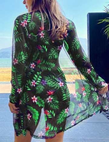 Set costum de baie Shein, mix culori