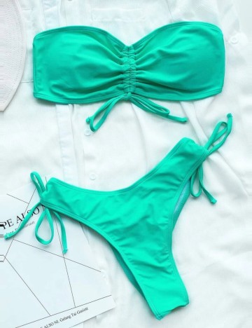 Costum de baie Shein, verde