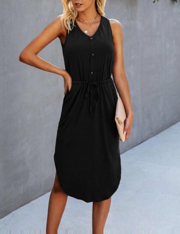 Rochie midi Shein, negru