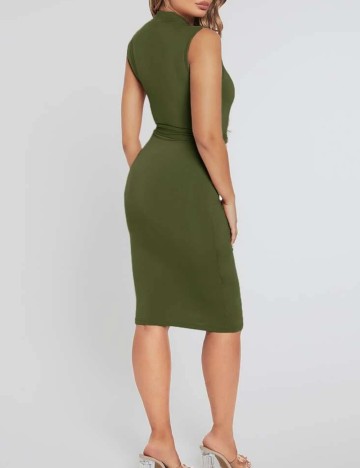 Rochie midi Shein, verde
