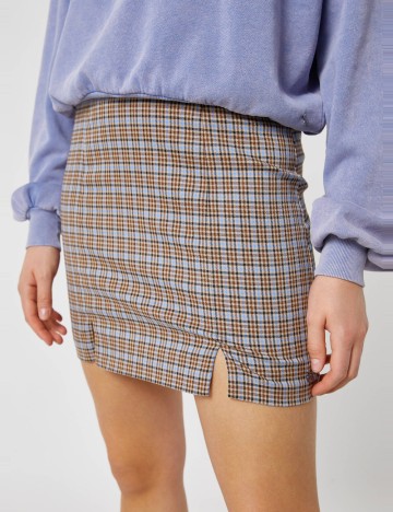 Fustă mini Pull&Bear, mix culori