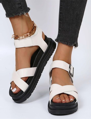 Sandale Shein, mix culori