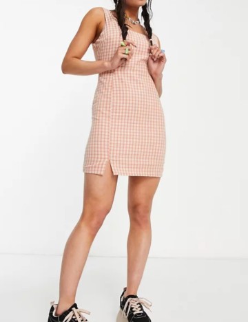 Rochie mini Heartbreak, portocaliu