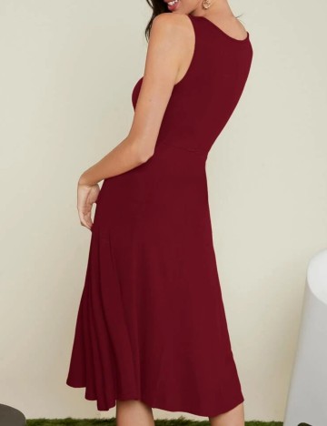 Rochie midi Shein, vișiniu