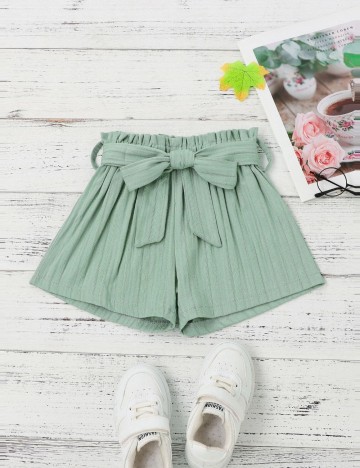 Pantaloni scurți Shein, verde