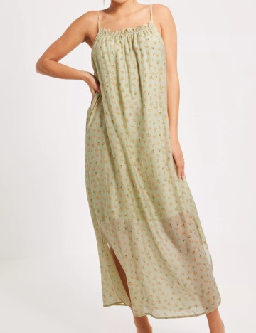 Rochie maxi Object, verde