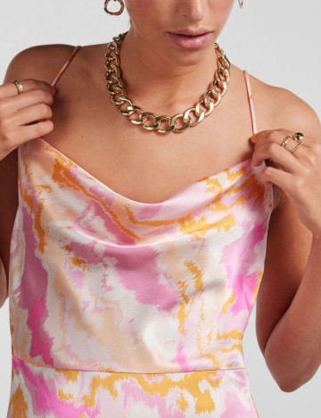 Rochie mini Pieces, mix culori