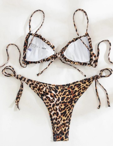 Costum de baie Shein, mix culori