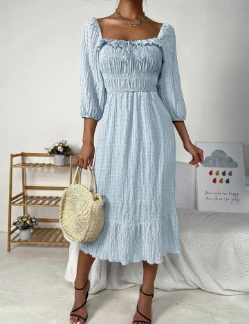 Rochie midi Shein, albastru
