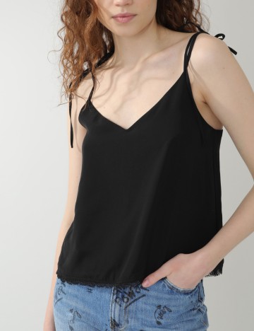 Maiou casual Pimkie, negru