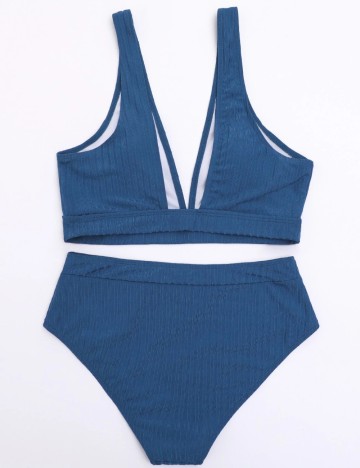 Costum de baie Shein, albastru