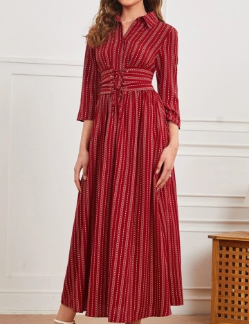 Rochie midi Shein, roșu