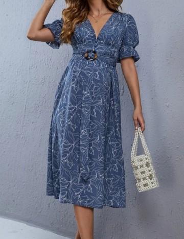 Rochie midi Shein, albastru