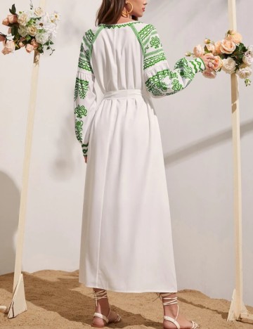 Rochie maxi Shein, alb