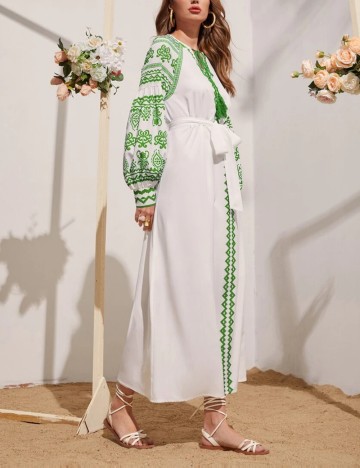 Rochie maxi Shein, alb