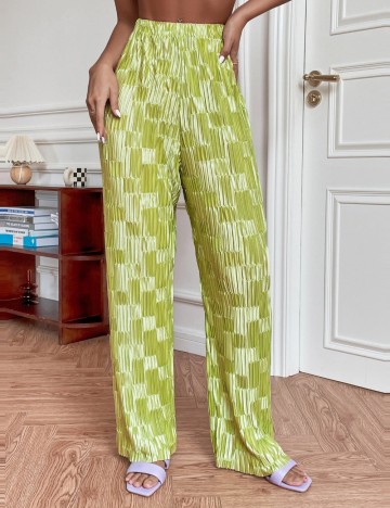 Pantaloni Shein, verde