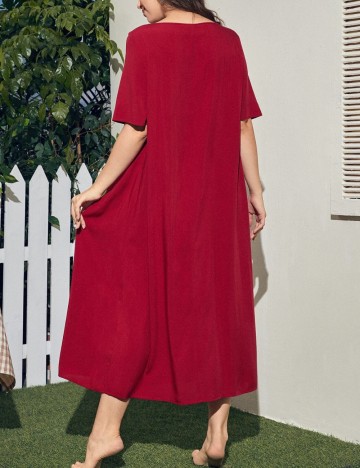 Rochie De Noapte Shein, vișiniu