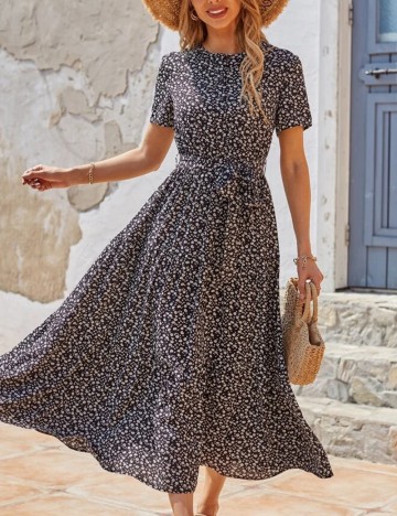 Rochie midi Shein, negru