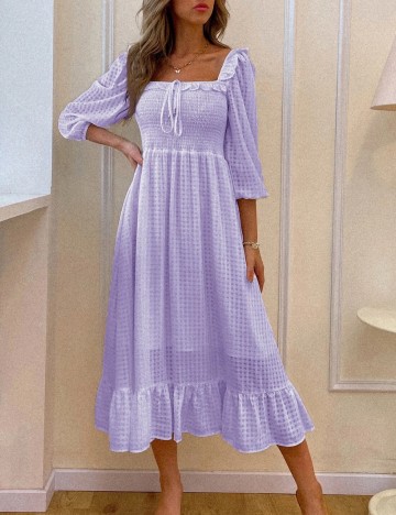 Rochie midi Shein, mov