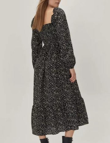 Rochie midi BRAVE SOUL, negru