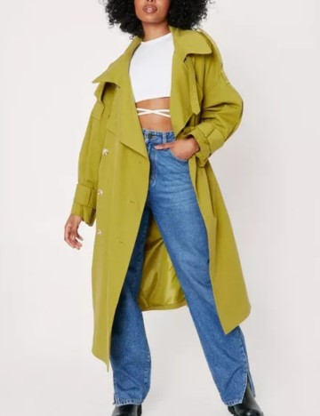 Trench NASTY GAL, verde