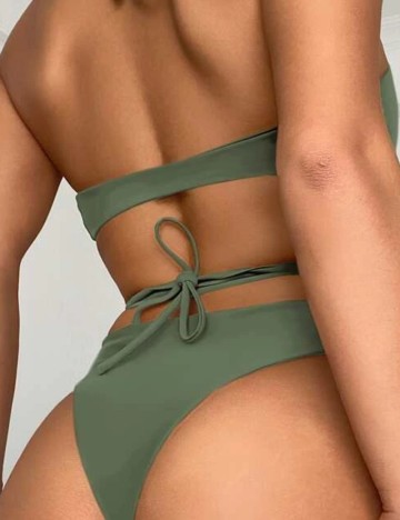 Costum de baie Shein, verde