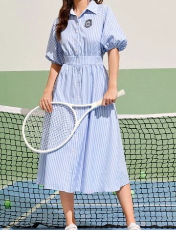 Rochie midi Shein, albastru