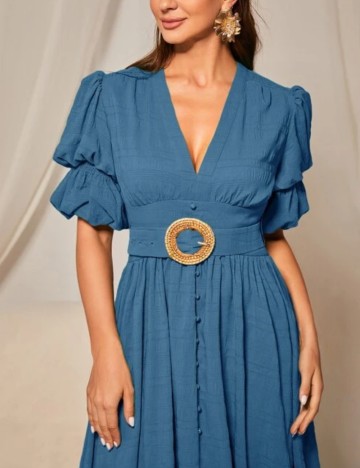 Rochie midi MOTF by Shein, albastru